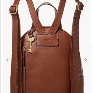 Leather Fossil Megan Backpack